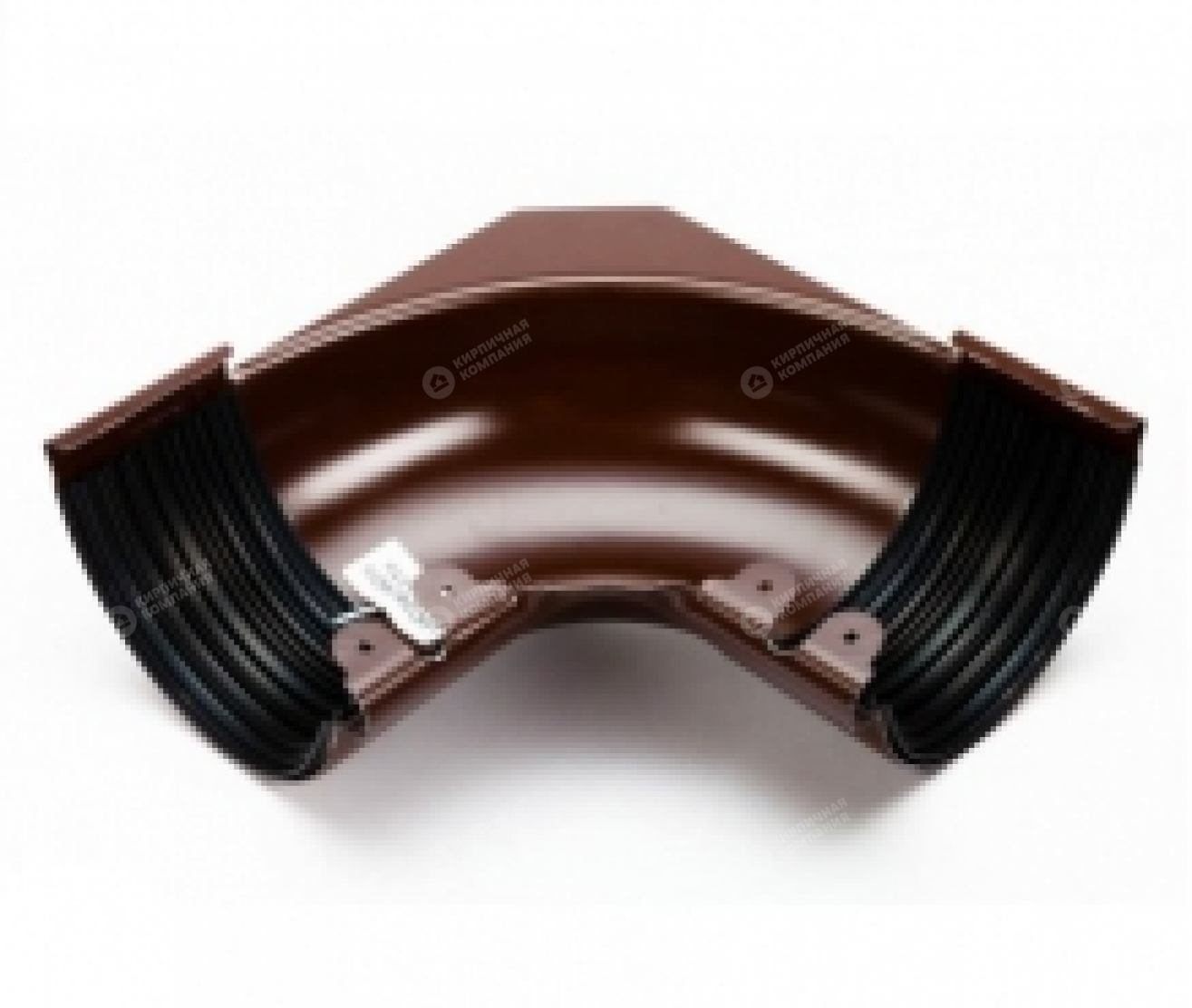 Внутренний угол 90 градусов сталь коричневый GALECO