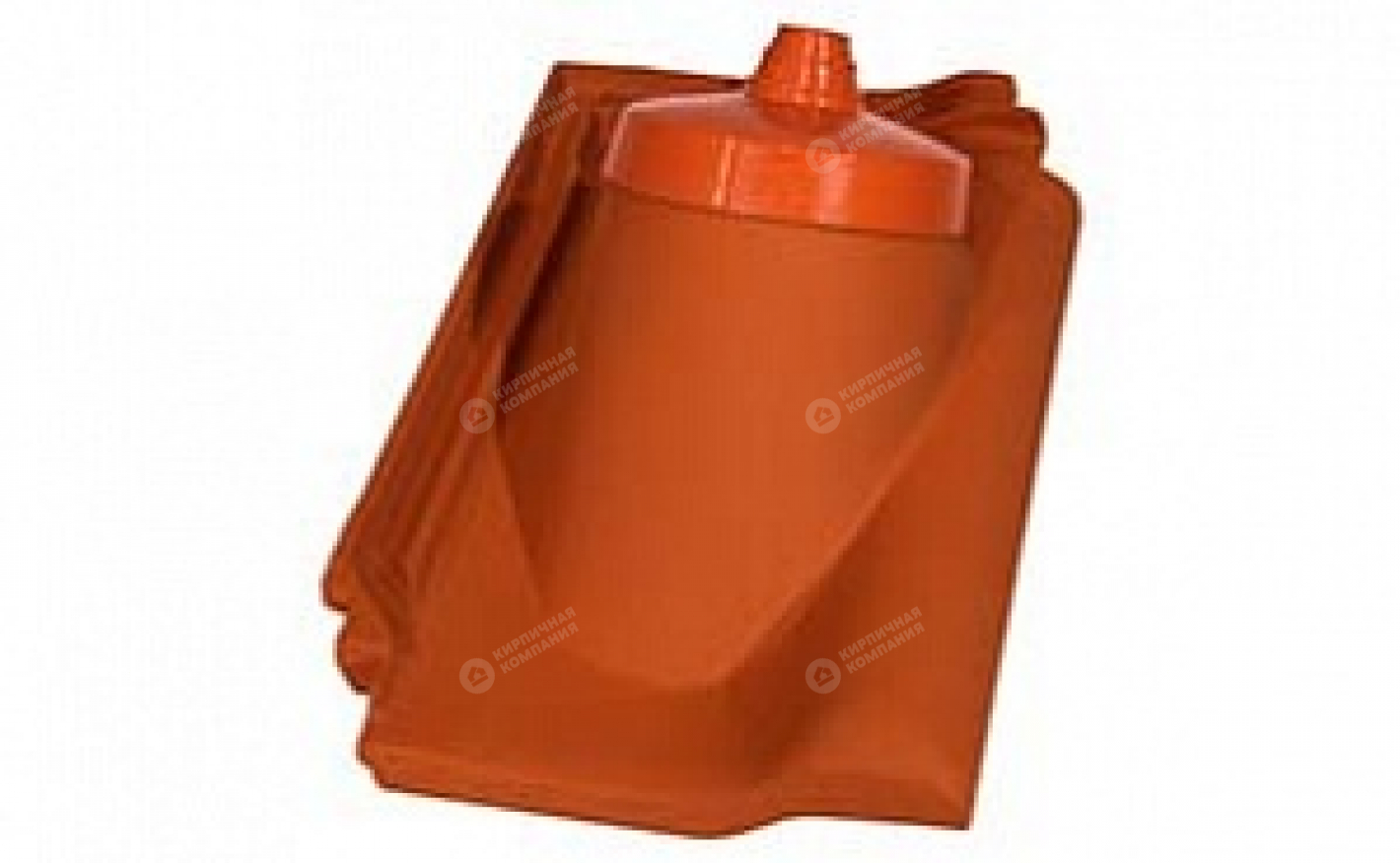 Керамическая черепица проходная с антенной насадкой Koramic E 32 