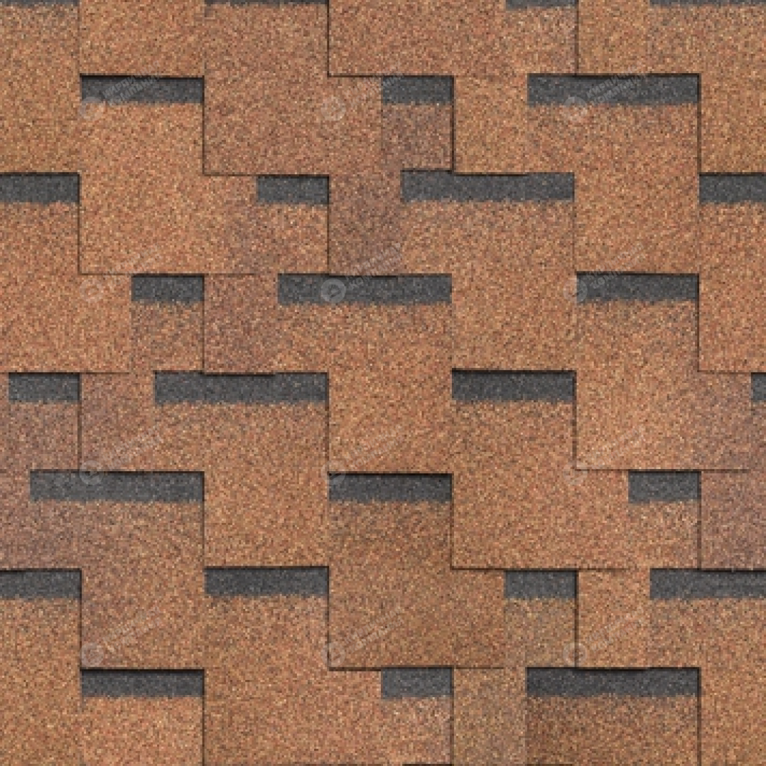 Гибкая черепица Шинглас серия Ультра Фокстрот цвет Миндаль