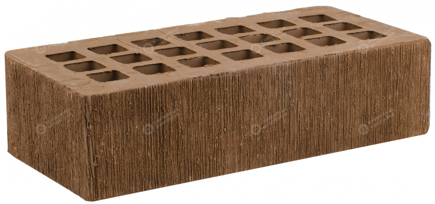 Тёмно-коричневый Бархат 1НФ пустотелый