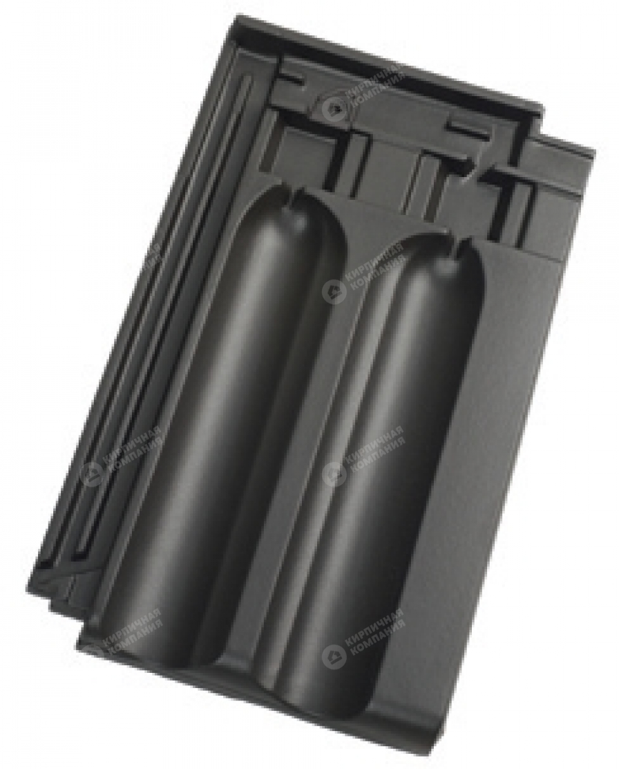 Керамическая черепица Tradi 12 Matt Black