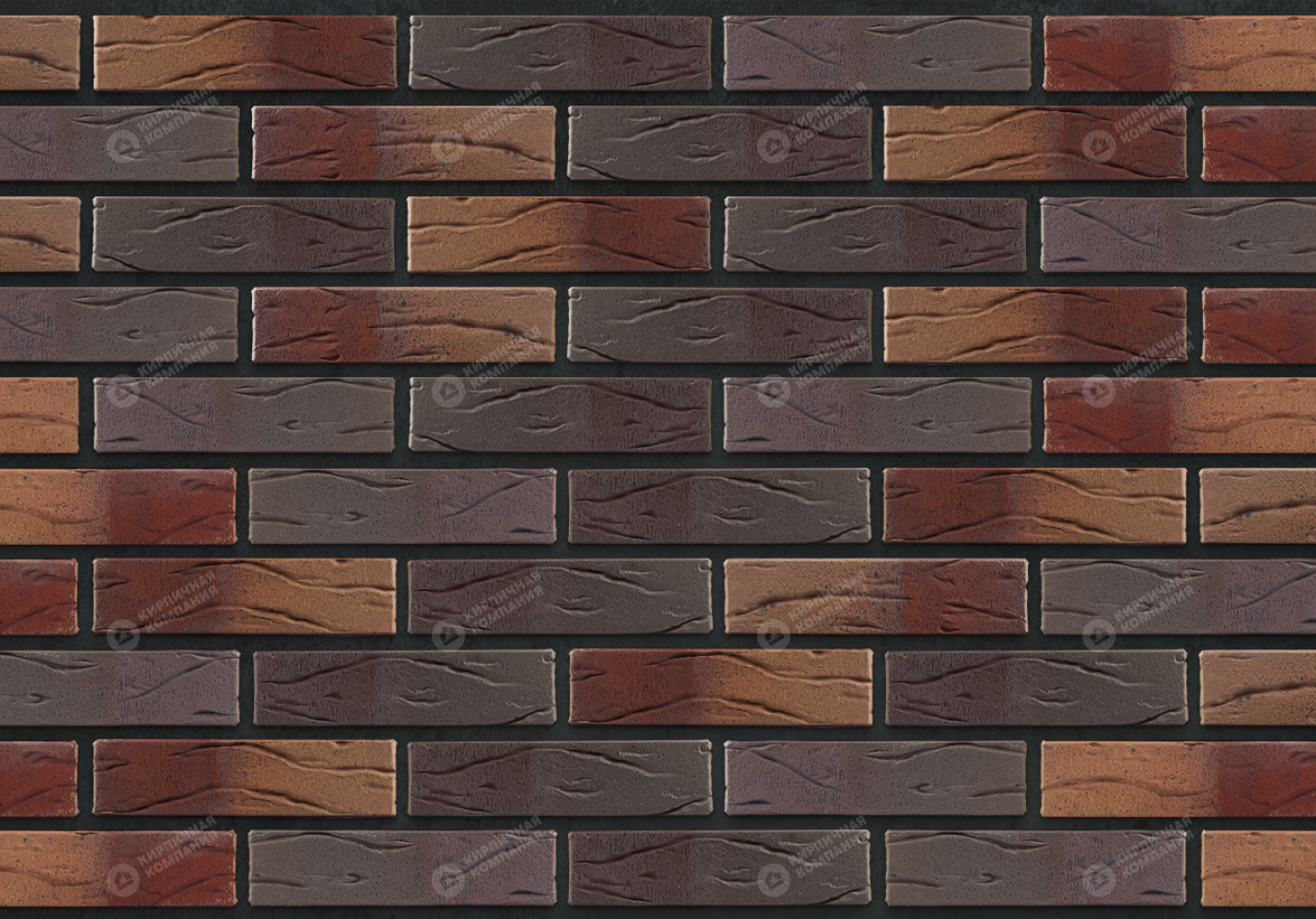 Кирпич керамический лицевой ПРОВАНС-BUNT РУСТ 1НФ пустотелый