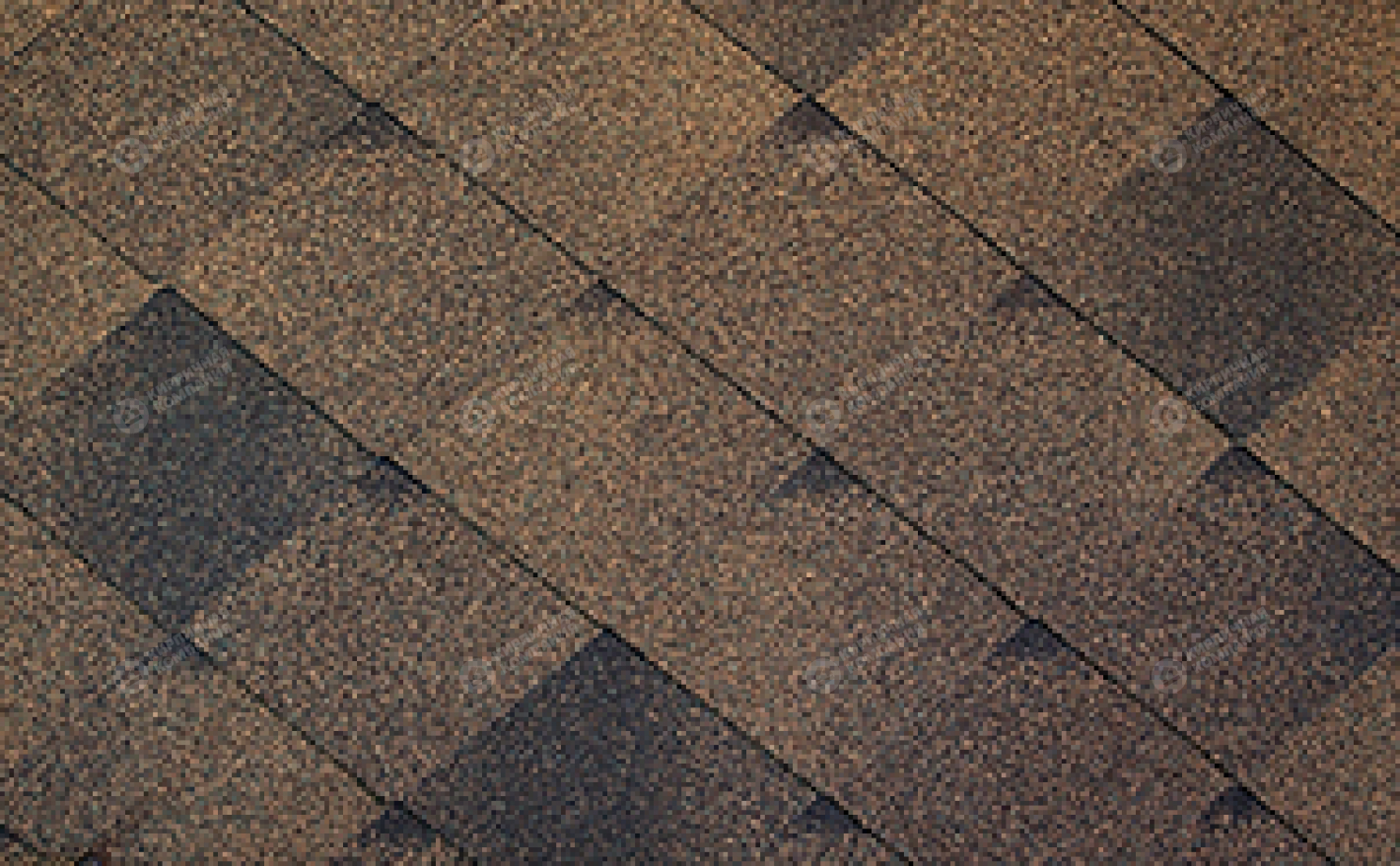 Гибкая черепица рядовая RUFLEX Briss Медный