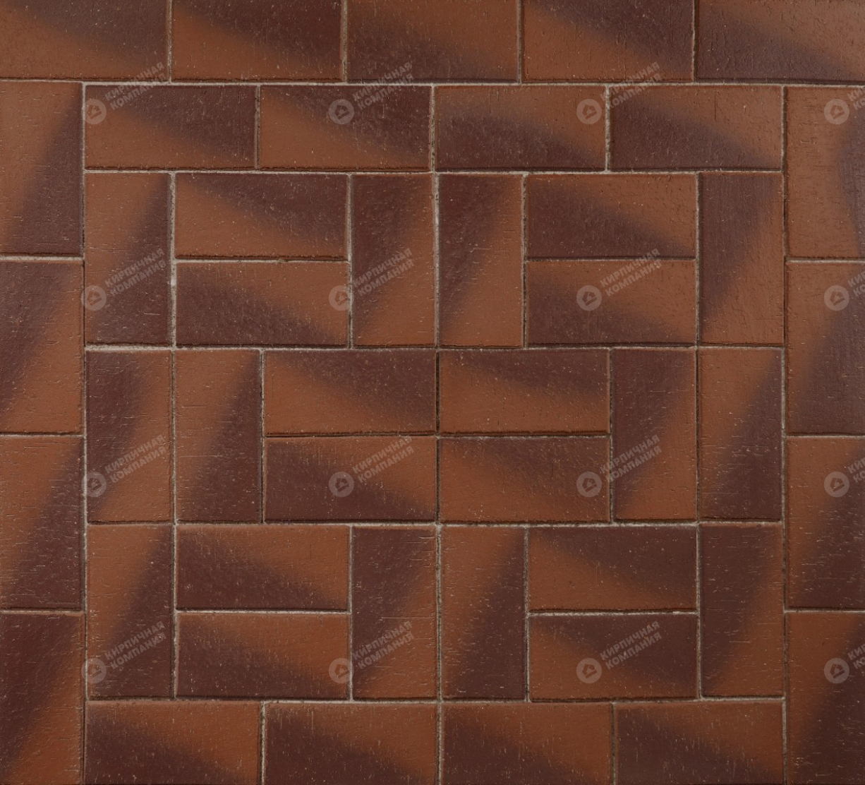 Клинкер тротуарный "Ливерпуль" бордо классик 0,51 NF