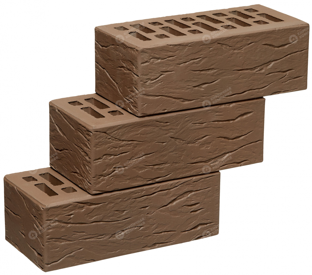 Коричневый РУСТИК 1,4НФ пустотелый