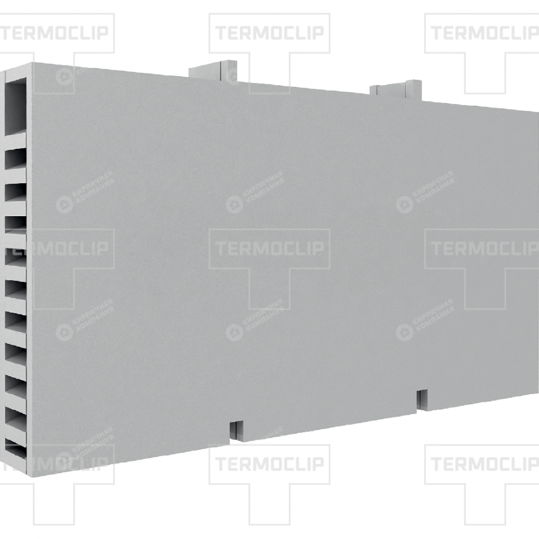 Вентиляционная полимерная коробочка с воздушным лабиринтом