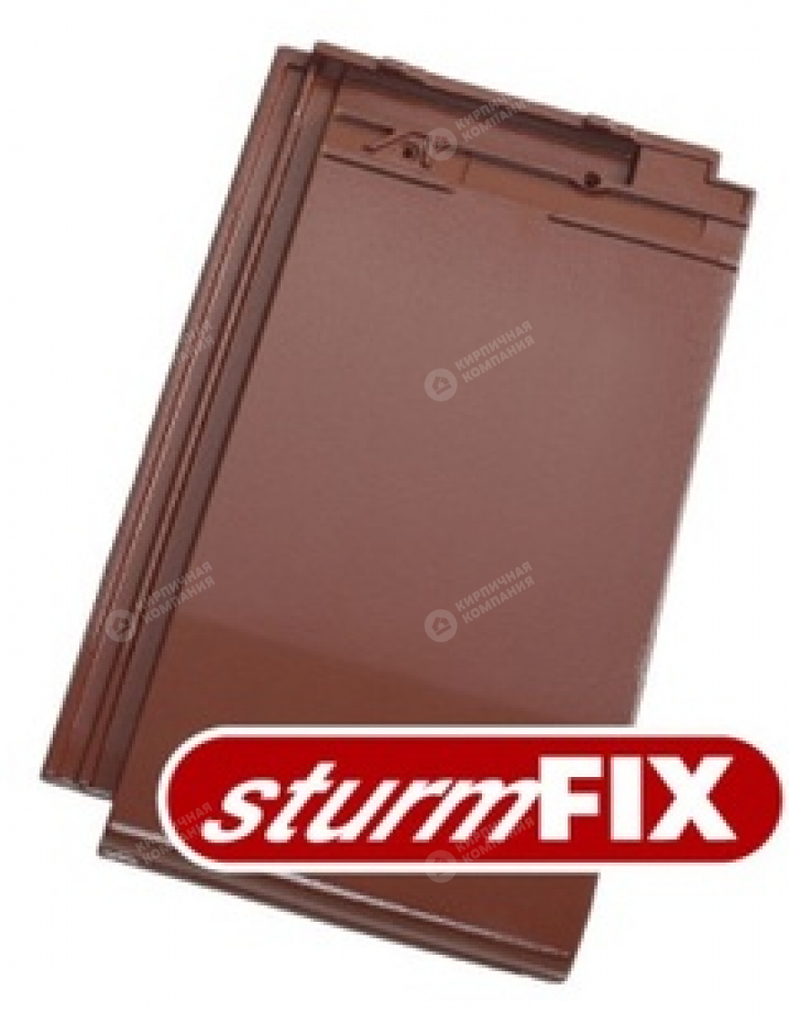 Керамическая черепица Actua 10 Noble Clinker Red