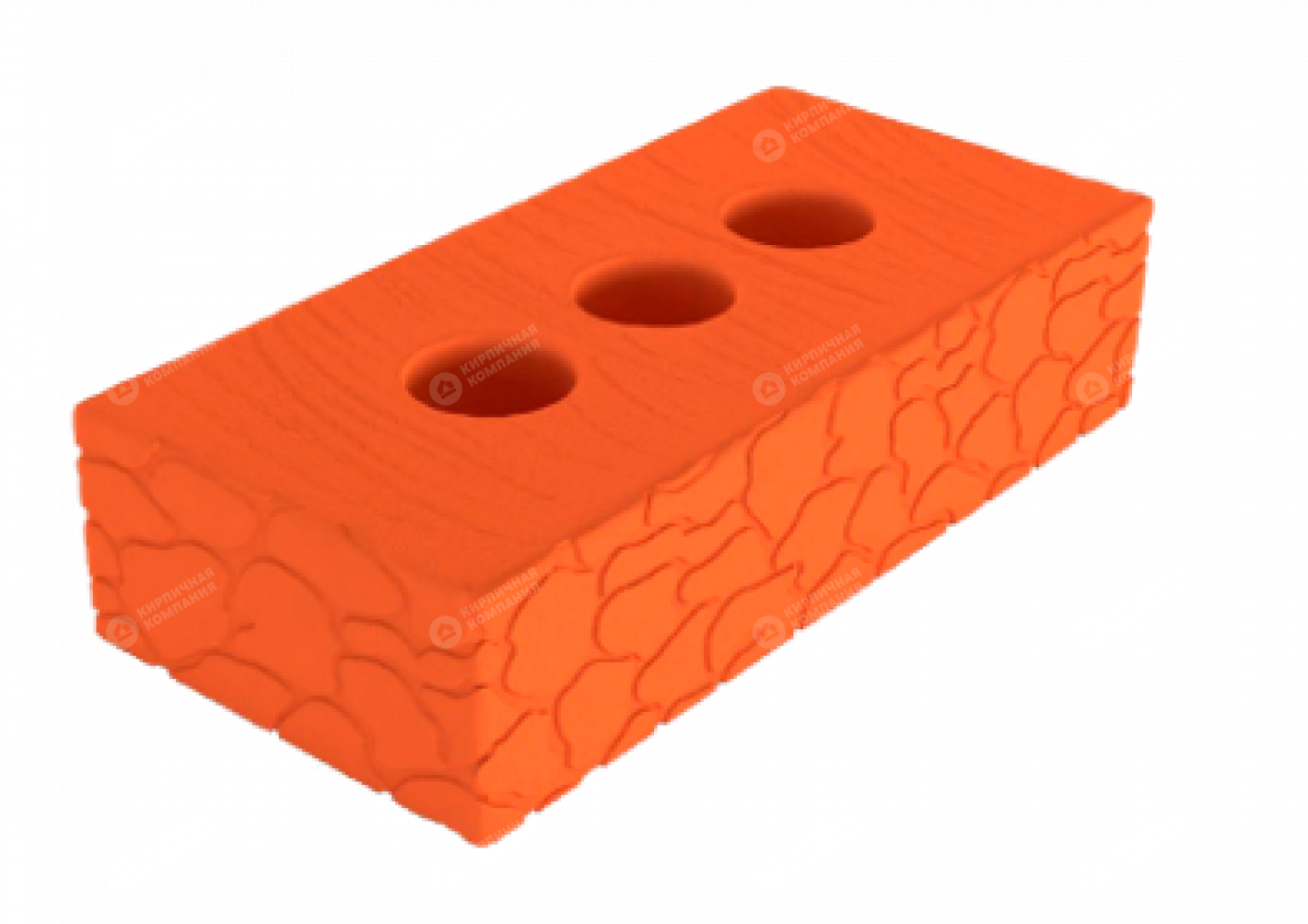 Кирпич рядовой одинарный полнотелый М125 Алексеевский 