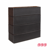 Клинкер фасадный графитовый "Гётеборг"